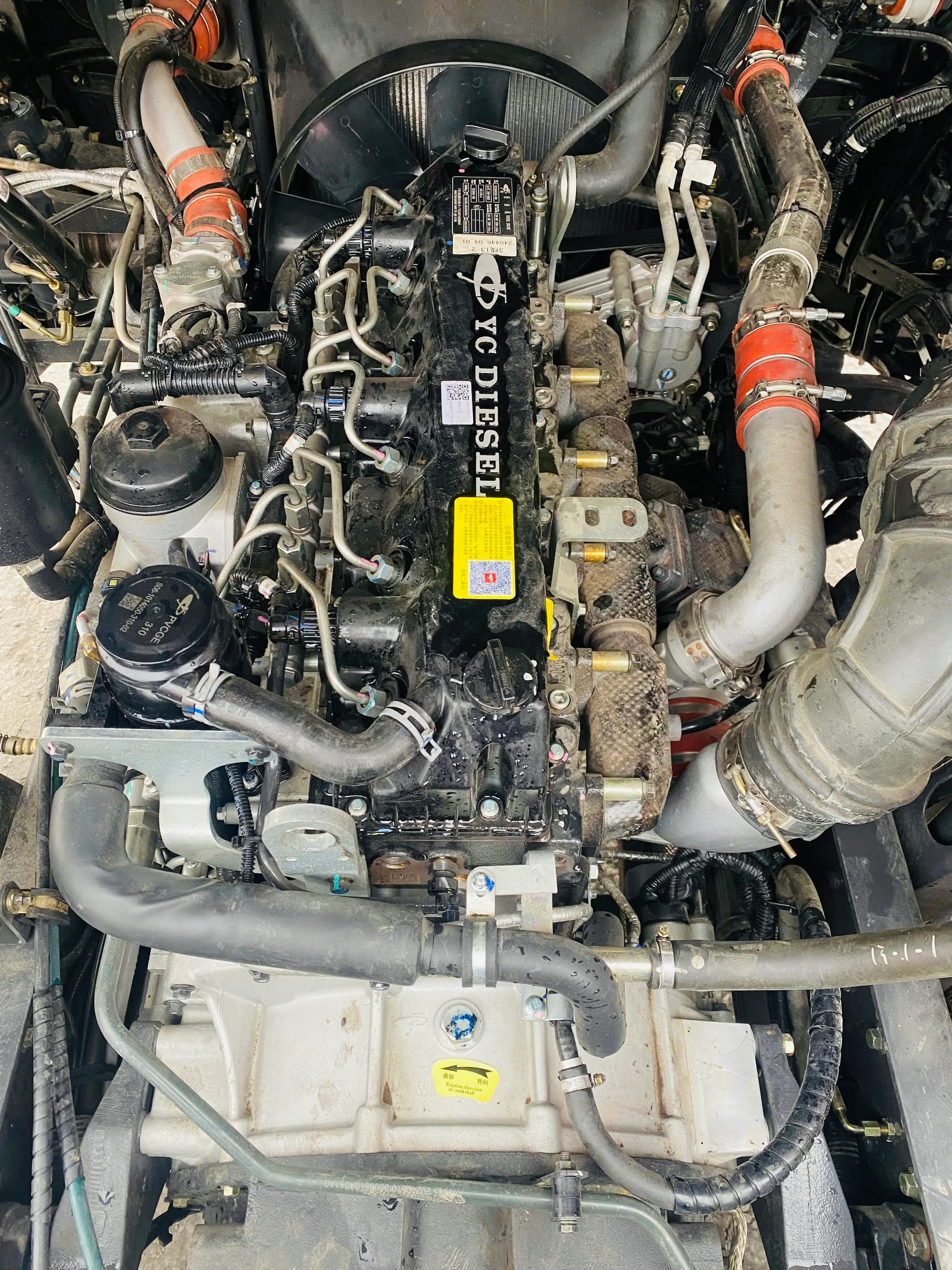 động cơ xe đầu kéo chenglong 310hp